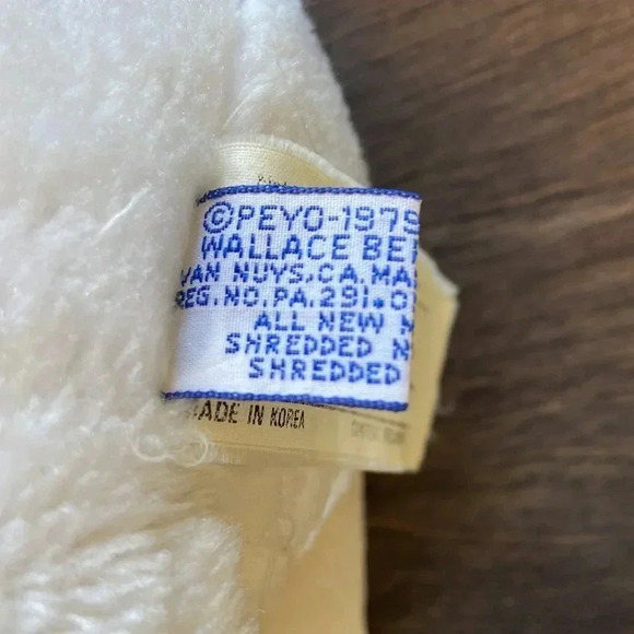 🎉HOST PICK🎉Ganz Bros | Vintage Smurf Stuffy - Peyo 1979 - Picture 4 of 7